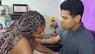 I suck my boss's cock passionately