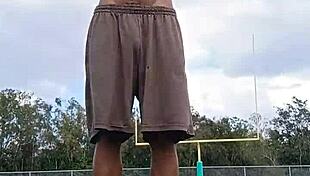 Athletic Brunette Shares Good Moments