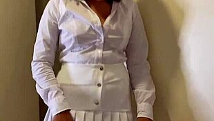 i convinced my teacher for private lessons and we ended up fucking without a condom