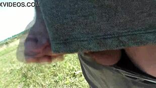 wild beach pervert jerks off to naked blonde 😍