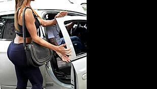 Travesti picks up man on street for intense cumming session