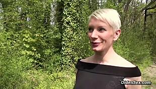 i picked up that milf in the woods and fucked her passionately