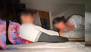 Stepmom Catches Stepson Masturbating in Room, Phone Records Everything, Mexican Milf Homemade