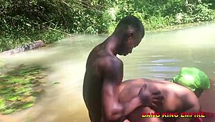 Bang king empire - a stunning ebony milf gets boned with 4k big black cock.