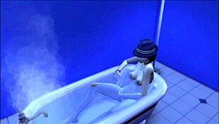 Celebrity Carmen Cumeth Masturbates in the Bath Pool in Wicked of Whimsville Season 1 Episode 6