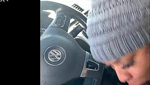 ebony snowboarder, are you giving blowjob on the street