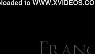 Blonde slut in red lingerie takes double vaginal penetration and squirts hard