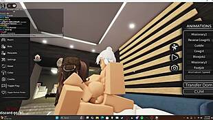 big booty girl sucks and rides that huge cock passionately