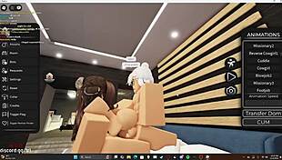 big booty girl sucks and rides that huge cock passionately