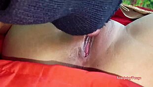 indian village girl gets intense creampie