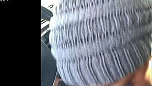 ebony snowboarder, are you giving blowjob on the street