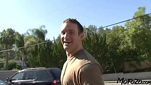 busty waitress engages in homemade amateur sex with mofozo