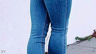 Hidden Candid Shots of Anna Kasper's Teen Ass in Secret Locations