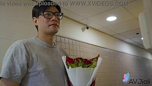 Cheating asian girl stacy in a casual intimate moment