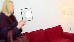 impotent husband helps black man fuck his wife anally, then licks cum from her pussy