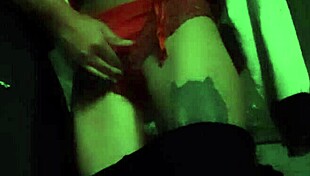 Stepsisters sneak away from parents for lesbian licking and fucking 😈