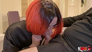 did you see him pull out his dick and jerk off with his stepmom? she couldn't resist swallowing it all