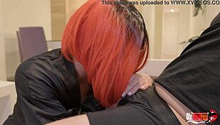 did you see him pull out his dick and jerk off with his stepmom? she couldn't resist swallowing it all