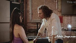 Licking His Cock For A Callback - Alison Rey Michael Vegas!