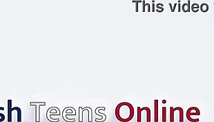 British 18 Year Old SUCKS And RIMS. Then GETS FUCKED HARD And Creampied.