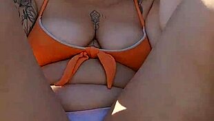 Gravei um vídeo pro meu amante na praia