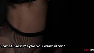 cuckold husband watches two guys fuck his wife for humiliation and double creampie 😈