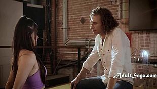 Licking His Cock For A Callback - Alison Rey Michael Vegas!