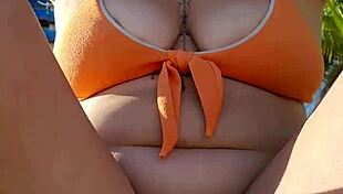 Gravei um vídeo pro meu amante na praia