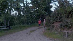 I was hiking and ended up fucking in a hermitage with big cock tattooed babe