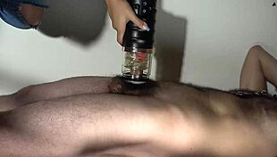 I serve to him as toy holder so that he can use it and get an intense orgasm honeyplaybox - xattla