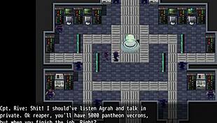 Redhead with big ass and tits plays mental blast