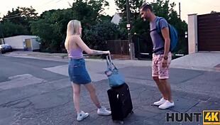 Hunt4k experienced man satisfies another guys blonde gf for cash