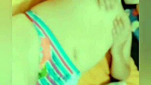 Beautiful skinny white girl masturbates nicely and shows her pretty vagina