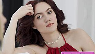 Redhead Lesbian Teen Sucks Big Nipples and Seduces Blonde Friend Freya Parker Kay Lovely