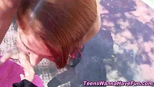 Amateur Teen 18+ Cum Sprayed