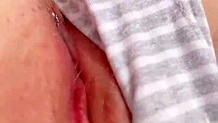 curious step sister caught masturbating, filled with cum in anal creampie