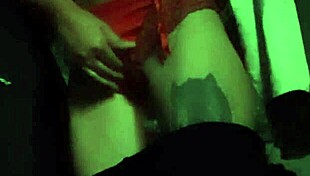 Stepsisters sneak away from parents for lesbian licking and fucking 😈