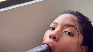 I battle my stepbrother's cock during a video call with my boyfriend 😏 - amateur couple - nysdel