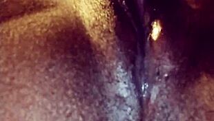 i love licking ebony pussy up close, making her orgasm in her panties. it's so sensual.