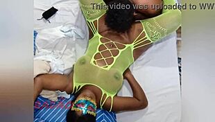 BBW Latina Whore Cums on Oral