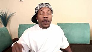 परिपक्व ब्लोंड चेनिन ब्लांक बड़ा काला लंड लेती है