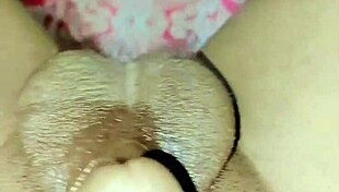 feeling the sensation of rubbing my limp little clitty while pissing