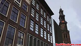 dutch hooker performs oral and handjob services