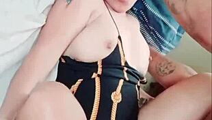 ella es follada por el patrón y descargó su leche dentro de su sabrosa panocha