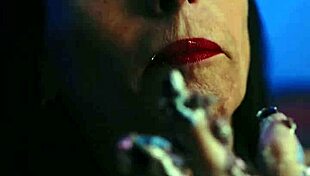 Messy Food Birthday Cake Girl Experiences Joyful Fetish Celebration