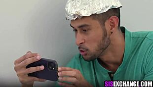 Tinfoiler Step Brothers Foursome Bang Step Sisters!