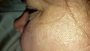 Cum explodes deep in my tight ass, granny wife begging for more.