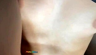 Young Girl Screams in Ecstatic Pleasure Riding Boyfriend's Friend