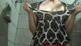 Eighteen-year-old Latina teen fucks her asshole with a big dildo in intense anal scene