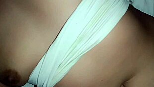 My sister-in-law's pussy gets hot and wet after the party, dripping with desire.